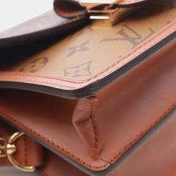 Louis Vuitton Dauphine Mini Shoulder Bag  Monogram Reverse Canvas