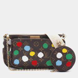 Pre Owned Louis Vuitton x YK Multi Pochette Accessories Monogram Canvas Shoulder Bag