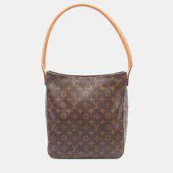 Pre Owned Louis Vuitton Looping Gm One Shoulder Hand Bag  Monogram