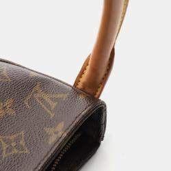 Pre Owned Louis Vuitton Looping GM Brown Monogram Canvas Shoulder Bag