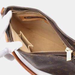 Pre Owned Louis Vuitton Looping MM Brown Monogram Canvas Shoulder Bag