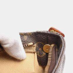 Pre Owned Louis Vuitton Looping MM Brown Monogram Canvas Shoulder Bag