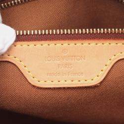 Pre Owned Louis Vuitton Cabas Piano Shoulder Tote Bag Large  Monogram  