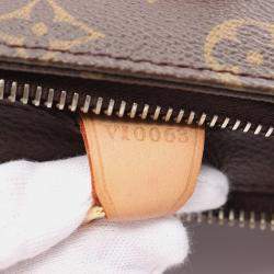 Pre Owned Louis Vuitton Cabas Piano Shoulder Tote Bag Large  Monogram  