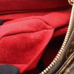 Pre Owned Louis Vuitton Vivacite GM BrownMonogram Canvas Shoulder Bag