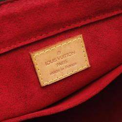 Pre Owned Louis Vuitton Vivacite GM BrownMonogram Canvas Shoulder Bag
