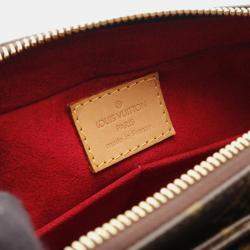 Pre Owned Louis Vuitton Vivacite MM Brown Monogram Canvas Shoulder Bag