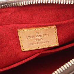 Pre Owned Louis Vuitton Vivacite MM Brown Monogram Canvas Shoulder Bag