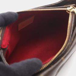 Pre Owned Louis Vuitton Vivacite PM Brown Monogram Canvas Shoulder Bag