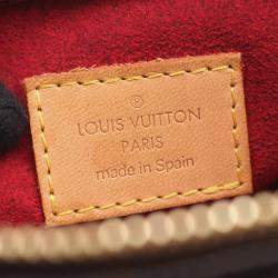 Pre Owned Louis Vuitton Vivacite PM Brown Monogram Canvas Shoulder Bag