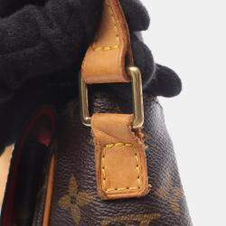Pre Owned Louis Vuitton Vivacite PM Brown Monogram Canvas Shoulder Bag