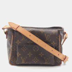Louis Vuitton Vivacite PM Crossbody Shoulder Bag  Monogram Leather