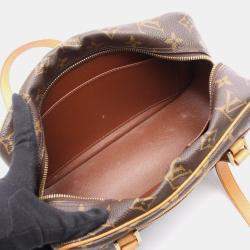 Pre Owned Louis Vuitton Cite MM Monogram Canvas Shoulder Bag