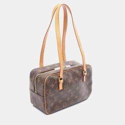 Pre Owned Louis Vuitton Cite MM Monogram Canvas Shoulder Bag