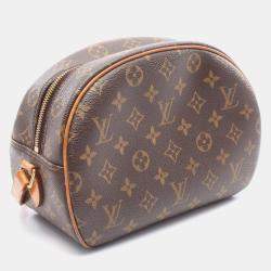 Pre Owned Louis Vuitton Blois Brown Monogram Canvas Shoulder Bag