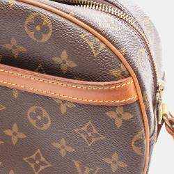 Pre Owned Louis Vuitton Blois Brown Monogram Canvas Shoulder Bag
