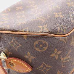 Pre Owned Louis Vuitton Blois Brown Monogram Canvas Shoulder Bag