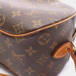 Pre Owned Louis Vuitton Blois Brown Monogram Canvas Shoulder Bag
