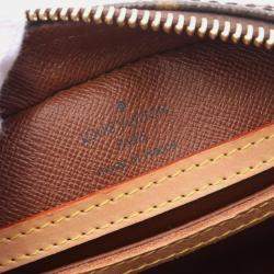 Pre Owned Louis Vuitton Blois Brown Monogram Canvas Shoulder Bag