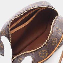 Pre Owned Louis Vuitton Blois Brown Monogram Canvas Shoulder Bag