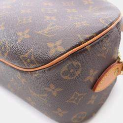 Pre Owned Louis Vuitton Blois Brown Monogram Canvas Shoulder Bag