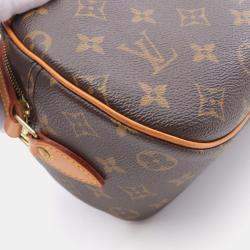 Pre Owned Louis Vuitton Blois Brown Monogram Canvas Shoulder Bag