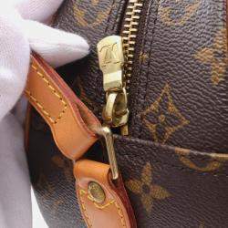 Pre Owned Louis Vuitton Blois Brown Monogram Canvas Shoulder Bag