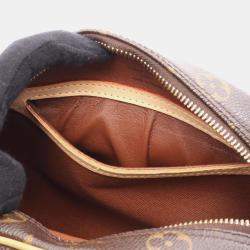 Pre Owned Louis Vuitton Blois Brown Monogram Canvas Shoulder Bag