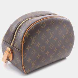 Pre Owned Louis Vuitton Blois Brown Monogram Canvas Shoulder Bag