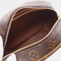 Pre Owned Louis Vuitton Blois Brown Monogram Canvas Shoulder Bag