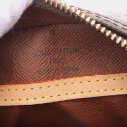 Pre Owned Louis Vuitton Blois Brown Monogram Canvas Shoulder Bag