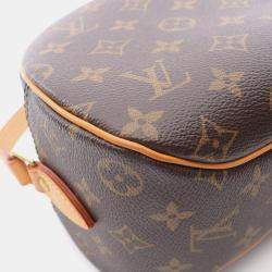 Pre Owned Louis Vuitton Blois Brown Monogram Canvas Shoulder Bag