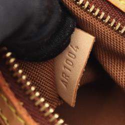 Pre Owned Louis Vuitton Trotter Monogram Canvas Shoulder Bag
