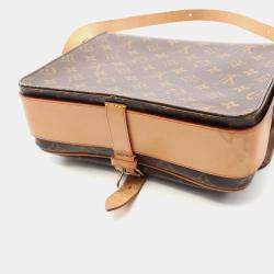Pre Owned Louis Vuitton Cartouchiere GM Monogram Canvas Shoulder Bag