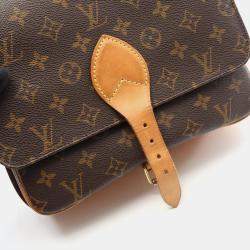 Pre Owned Louis Vuitton Cartouchiere GM Monogram Canvas Shoulder Bag