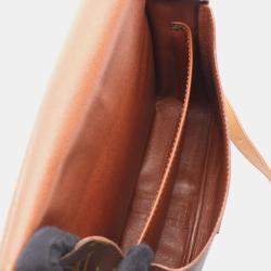 Louis Vuitton Cartouchiere GM Shoulder Bag  Monogram Canvas Brown