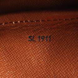 Louis Vuitton Cartouchiere GM Shoulder Bag  Monogram Canvas Brown