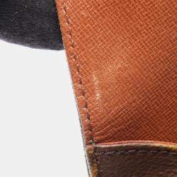 Louis Vuitton Cartouchiere GM Shoulder Bag  Monogram Canvas Brown