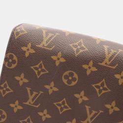 Louis Vuitton Cartouchiere GM Shoulder Bag  Monogram Canvas Brown