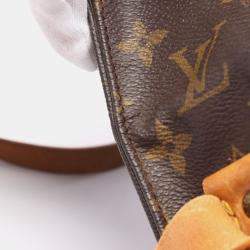 Pre Owned Louis Vuitton Cartouchiere MM Monogram Canvas Shoulder Bag