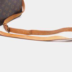 Pre Owned Louis Vuitton Cartouchiere MM Monogram Canvas Shoulder Bag