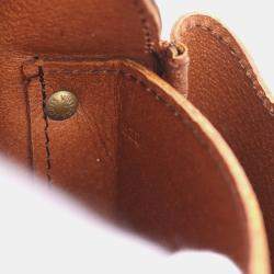 Pre Owned Louis Vuitton Cartouchiere MM Monogram Leather Crossbody Shoulder Bag