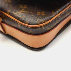 Pre Owned Louis Vuitton Cartouchiere PM Monogram Canvas Shoulder Bag