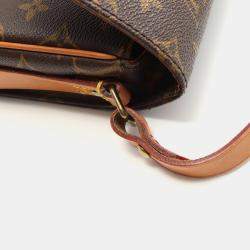 Pre Owned Louis Vuitton Cartouchiere PM Monogram Canvas Shoulder Bag
