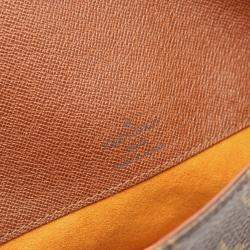 مملوكة مسبقًا حقيبة كتف لوي فيتون مونيجرام كانفاس موسيت