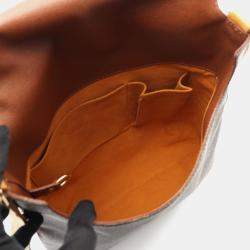 مملوكة مسبقًا حقيبة كتف لوي فيتون مونيجرام كانفاس موسيت