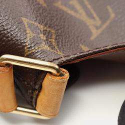 مملوكة مسبقًا حقيبة كتف لوي فيتون مونيجرام كانفاس موسيت