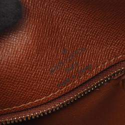 Pre Owned Louis Vuitton Boulogne 35 Monogram Leather Shoulder Bag