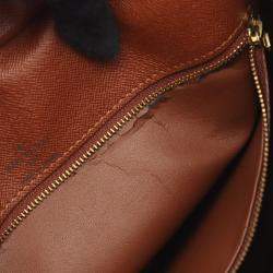 Pre Owned Louis Vuitton Boulogne 35 Monogram Leather Shoulder Bag