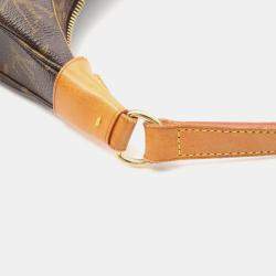 Pre Owned Louis Vuitton Boulogne 35 Monogram Leather Shoulder Bag